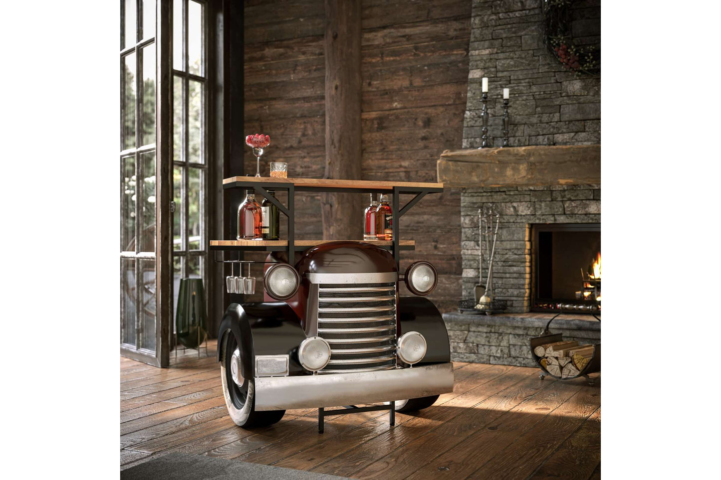 Woody Vintage Bar - Glory Days Collection Accent Furniture