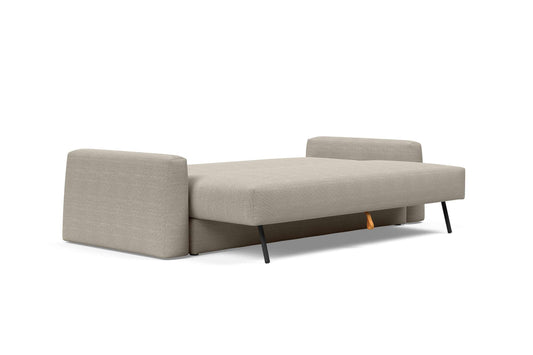 Cone Sleek Sofa Bed (Queen Size) Kenya Gravel