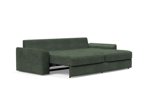 Vilander Sofa Bed w/Cushion Arms (Full Size) Avella Pine Green