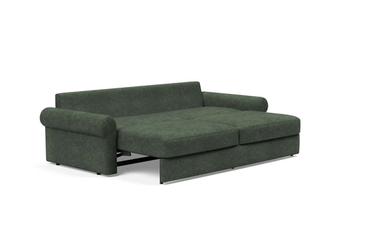 Vilander Sofa Bed w/Roll Arms (Full Size) Avella Pine Green