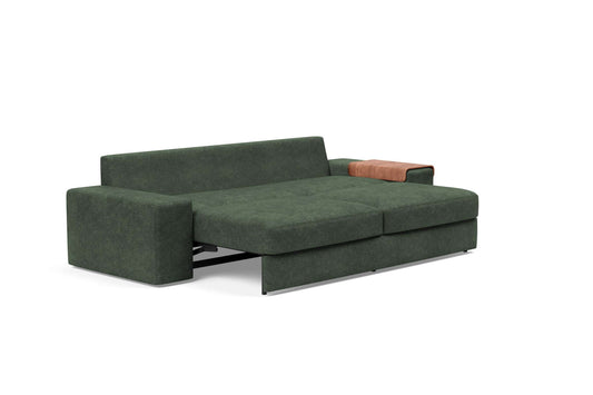 Vilander Sofa Bed w/Wide Arms (Full Size) Avella Pine Green