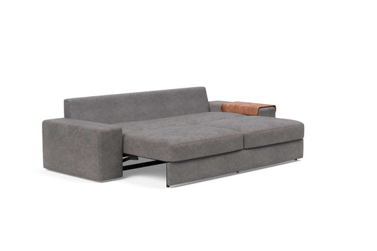 Vilander Sofa Bed w/Wide Arms (Full Size) Avella Warm Gray
