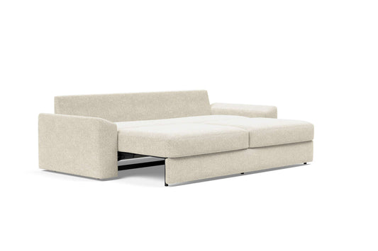 Vilander Sofa Bed w/Cushion Arms (Full Size) Taura Off White