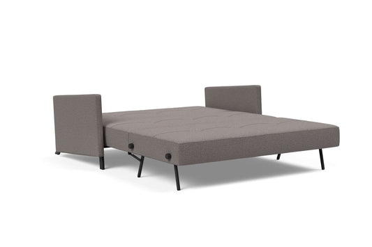 Cubed Deluxe Sofa Bed w/Arms (Queen Size) Mixed Dance Gray