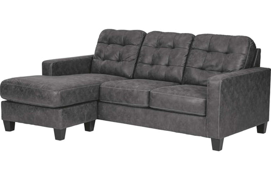 Venaldi Gray Sofa Chaise by Ashley Furniture