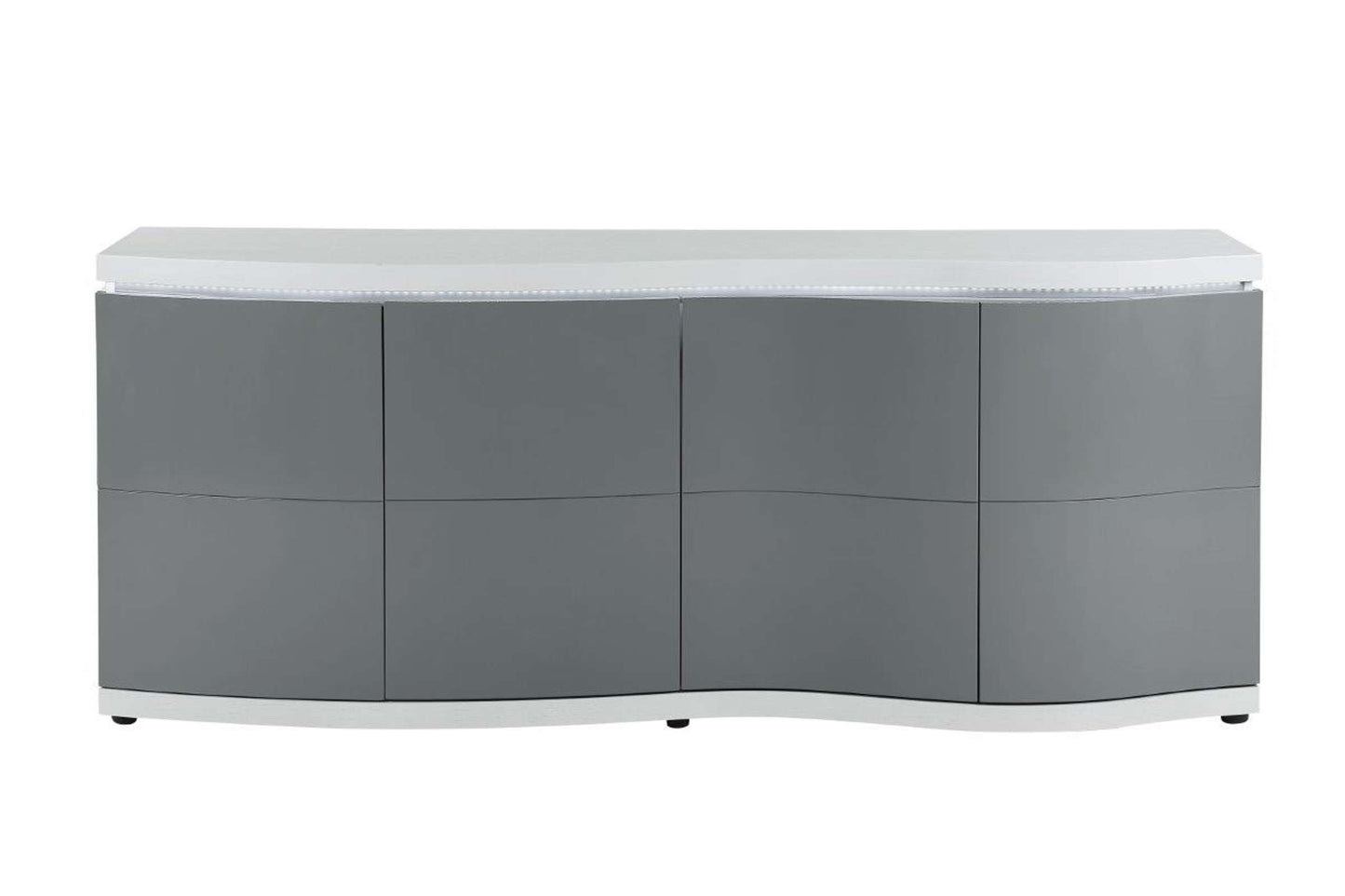 Beverly Hills Buffet Gray Dining Furniture
