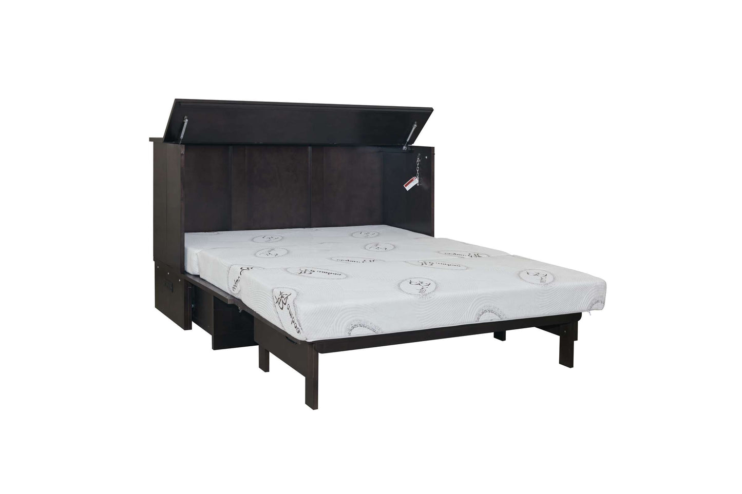 Elite Series Harrison Cabinet Bed Shadow Black