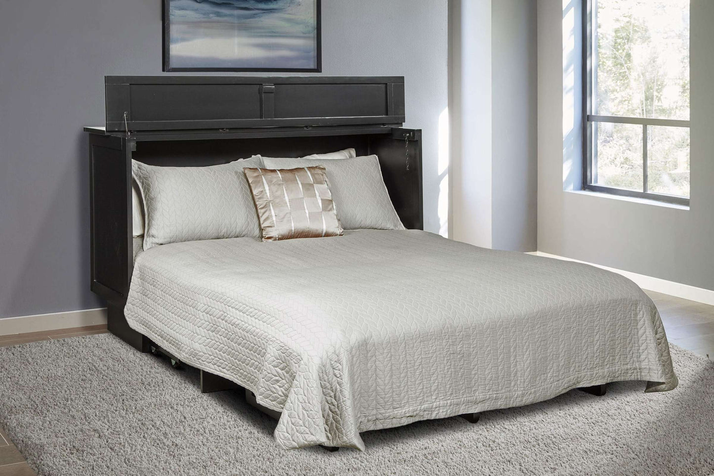 Essex Queen Murphy Cabinet Bed