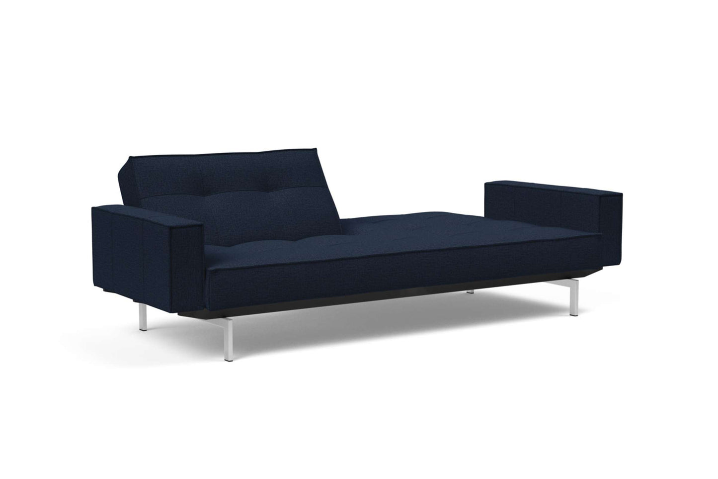 Splitback Sofa Bed w/Arms Mixed Dance Blue