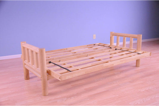 Lodge Futon Frame Natural Full Size Hardwood