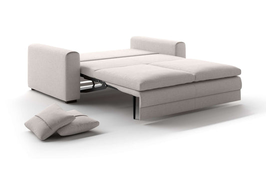 Cove Queen Size Loveseat Sleeper - Oasis 01 - 124/4 Walnut