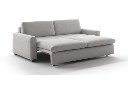Full Sofa Power Sleeper - Oasis 15 - Walnut Leg