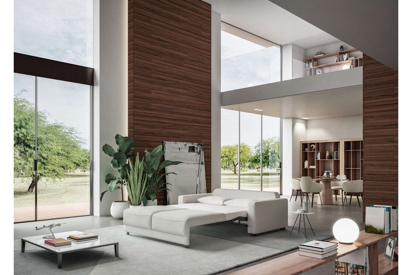 Belton Loveseat Sleeper (Queen Size)