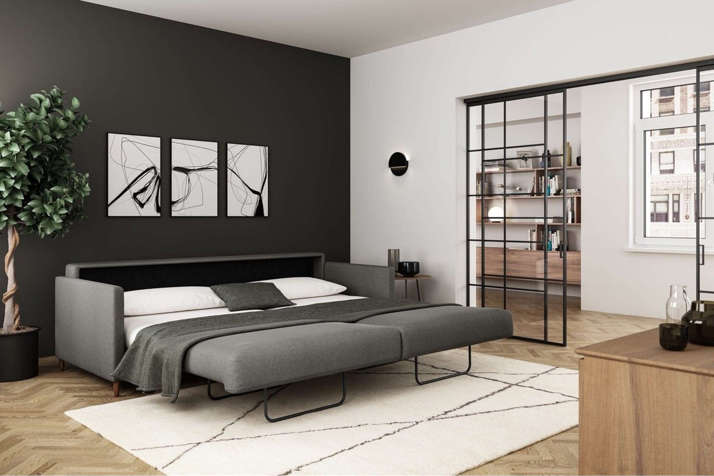 Sofa Sleeper (King Size) Luna 35