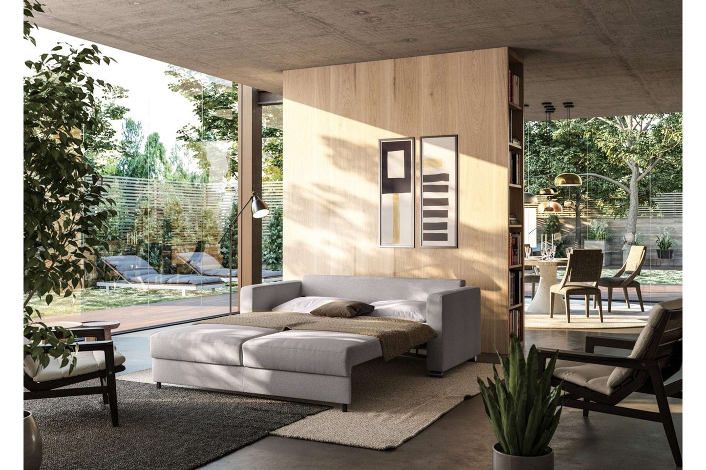 Fantasy Loveseat Sleeper (Queen Size)