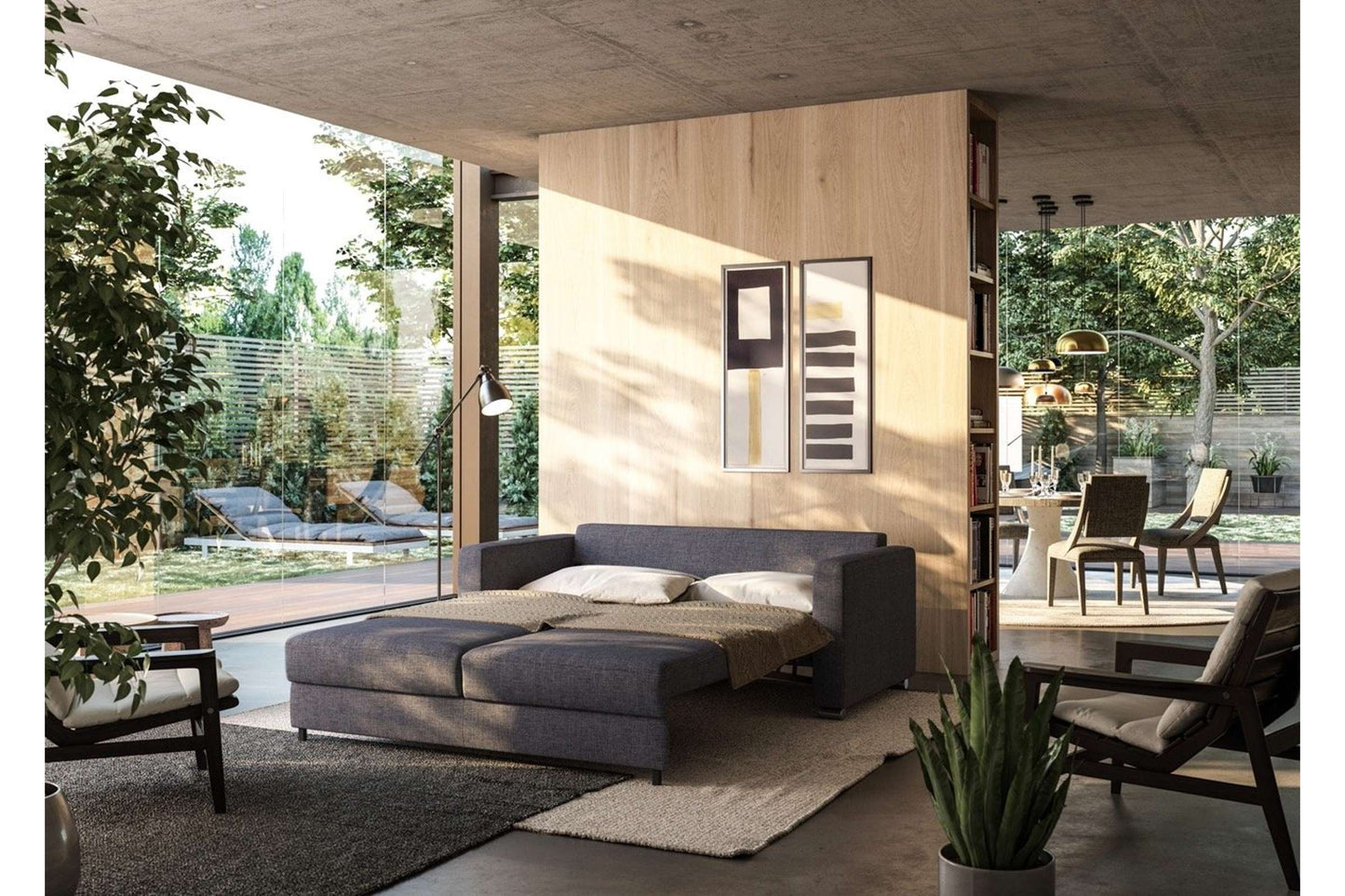 Fantasy Loveseat Sleeper (Queen Size)