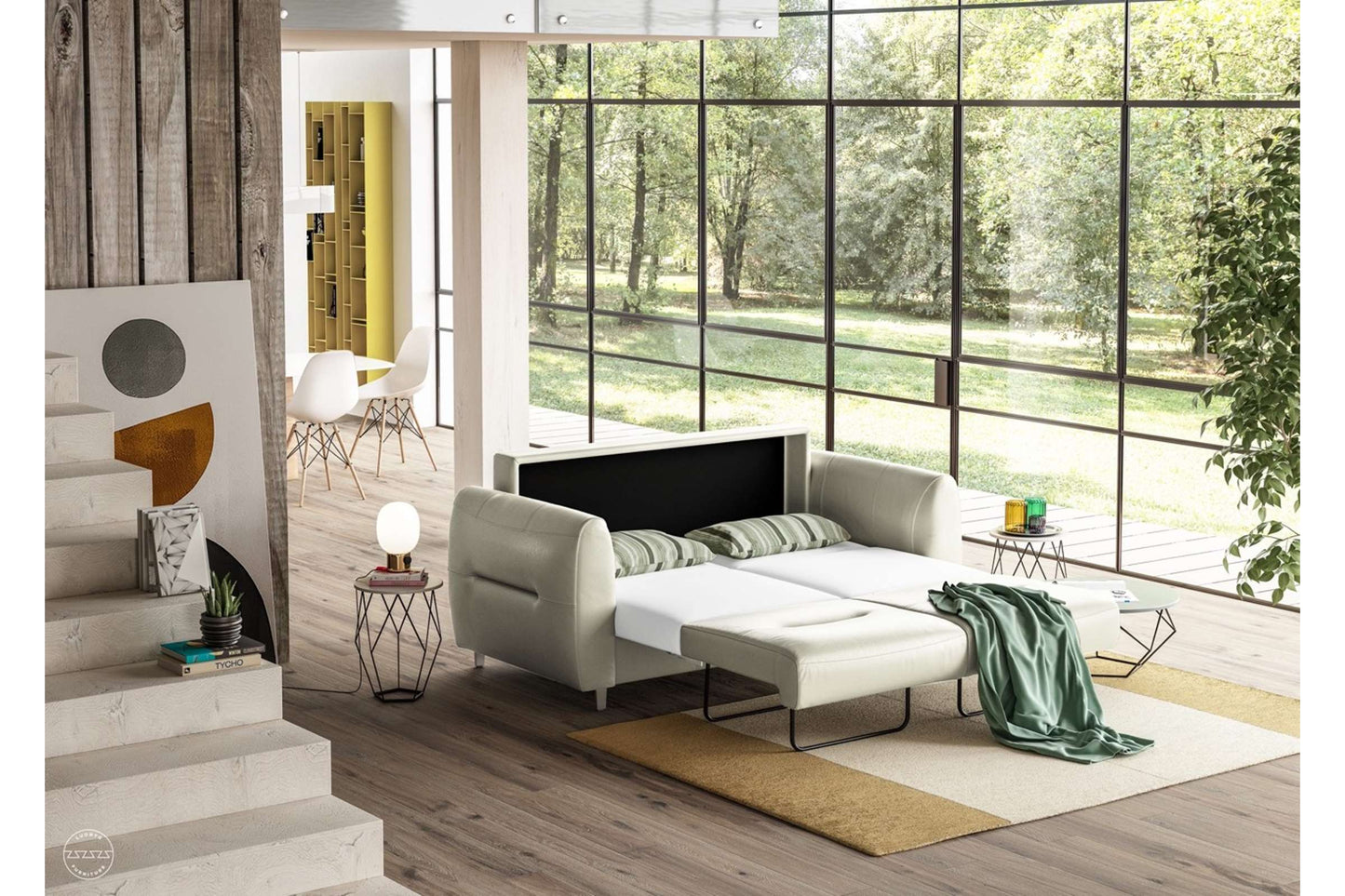 Loveseat Sleeper (Queen Size) Soft Antique 0127