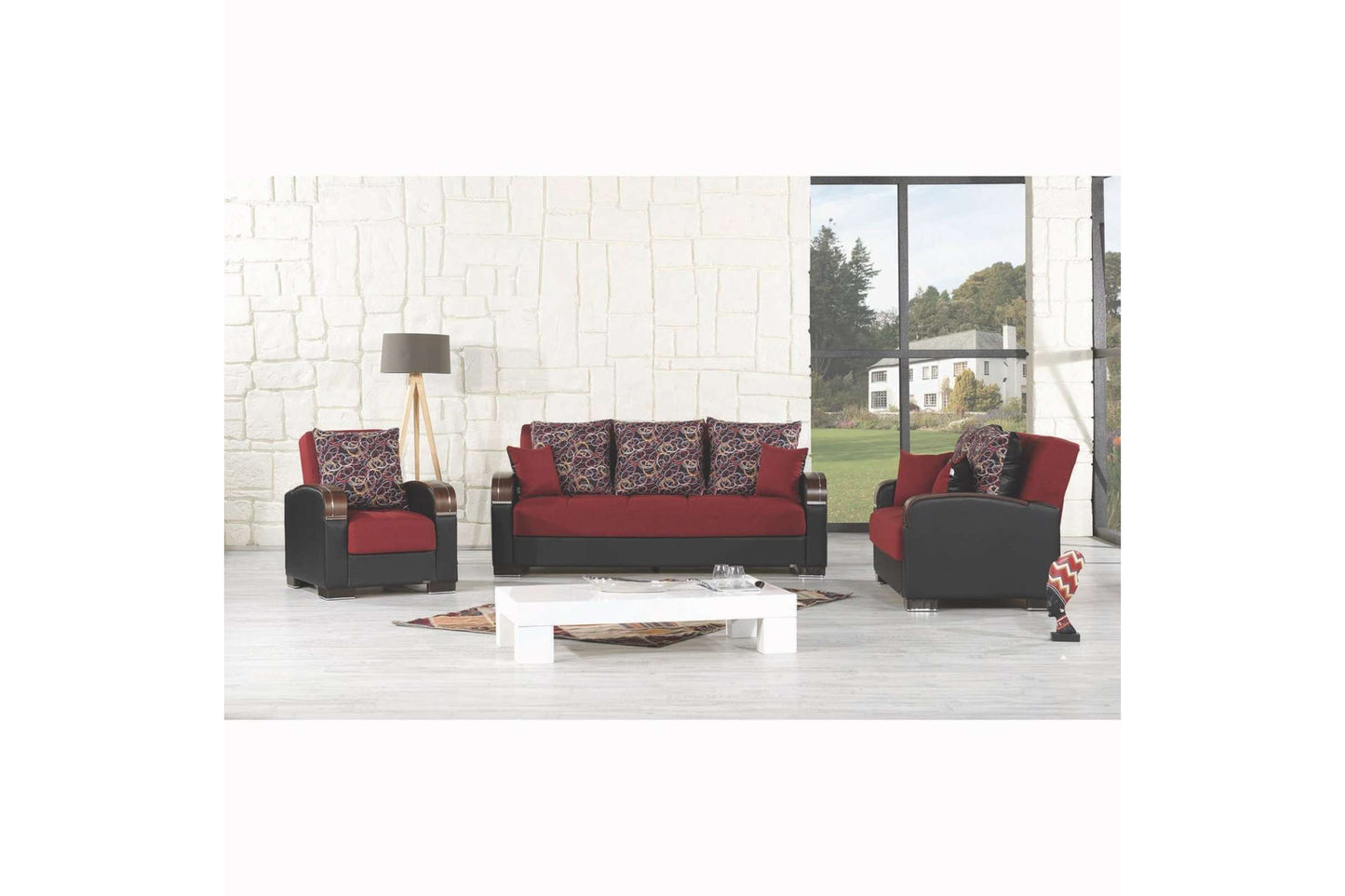 Red Sofa Bed