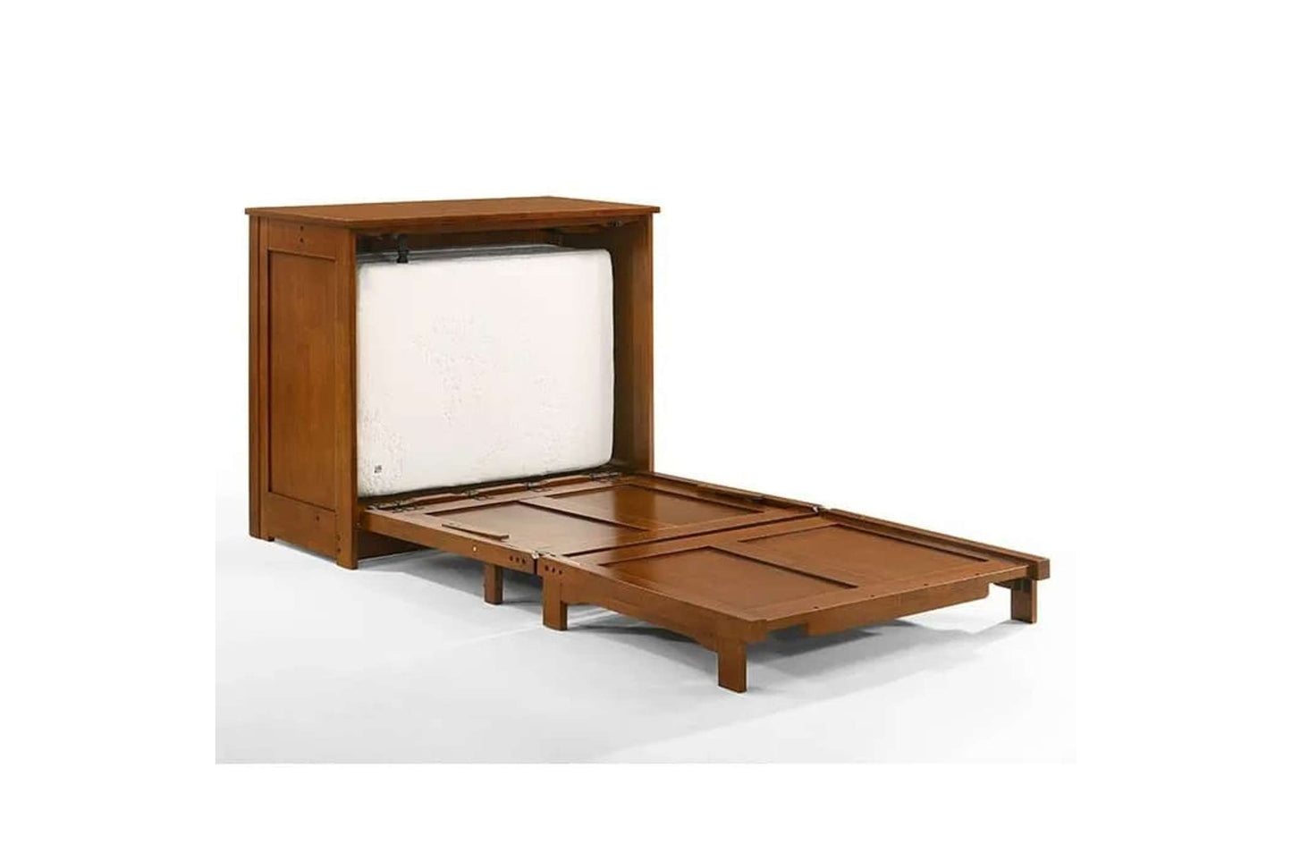 Orion Cherry Twin Murphy Cabinet Bed