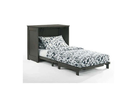Orion Stonewash Twin Murphy Cabinet Bed