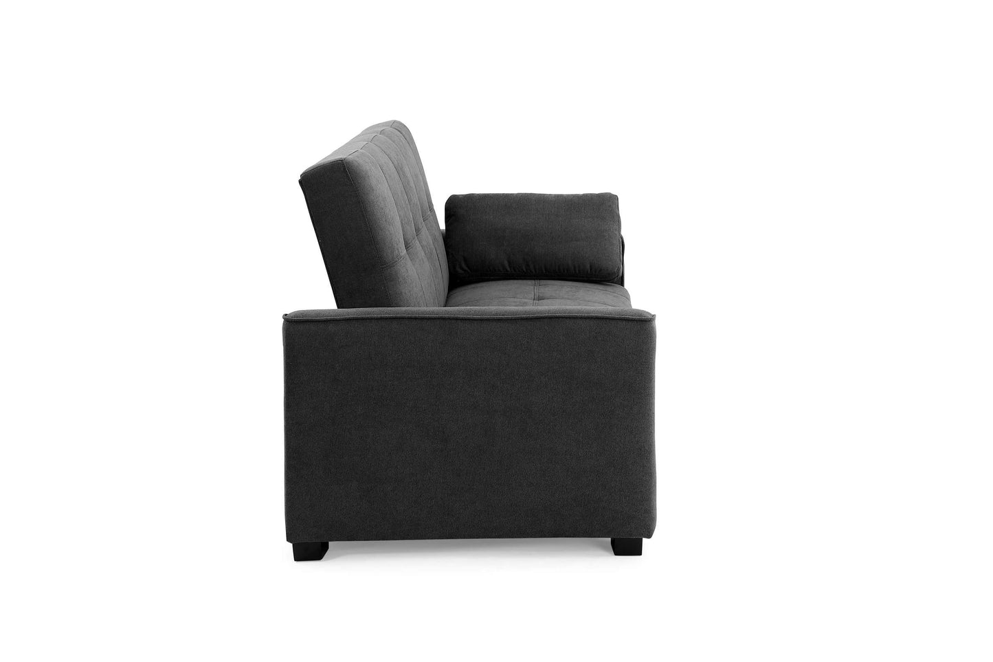 Nantucket Loveseat Sleeper Charcoal