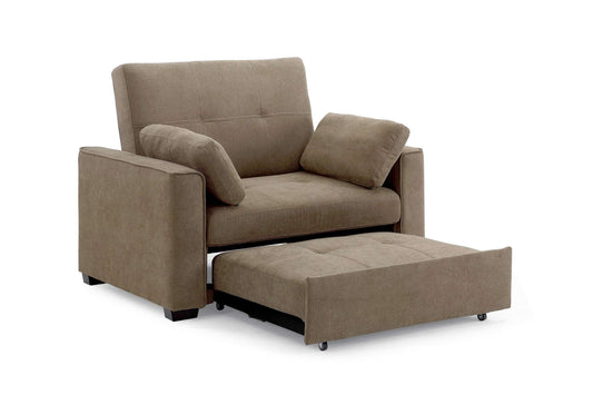 Twin Size Sleeper Cappuccino