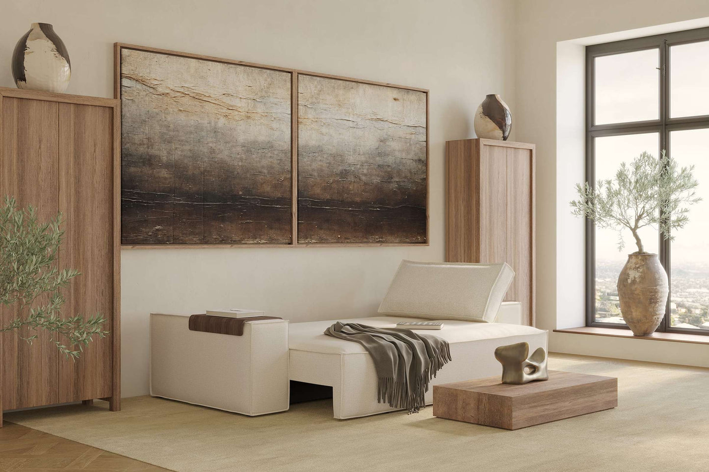 Wide Sofa Bed (Full Size) Adario Fog