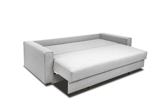 Country Modern Sofa Bed Sleeper (Queen Size) Perfect Light Gray