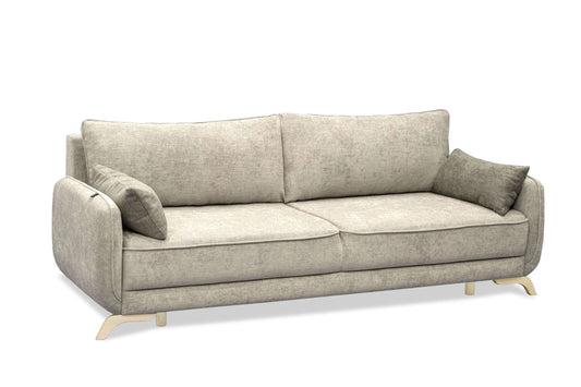 Oliver Sofa Bed Sleeper (Queen Size) Beige