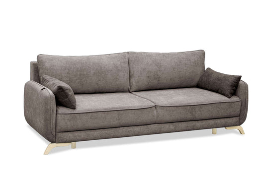 Oliver Sofa Bed Sleeper (Queen Size) Gray