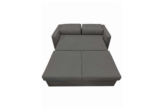 Split Sofa Bed Full XL Sleeper Dark Gray