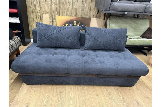 Neptune Sofa Bed Sleeper (Queen Size) Gray w/Dark Accent