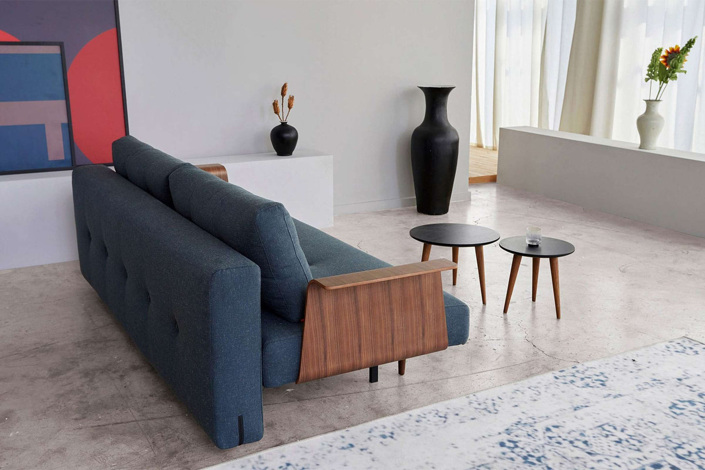 Recast Plus Sofa Bed (Full Size) Boucle Ochre