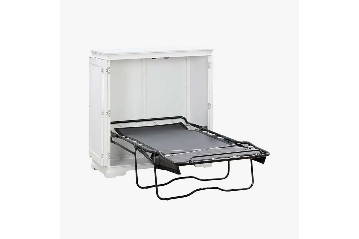 San Sebastian White Twin Murphy Cabinet Bed