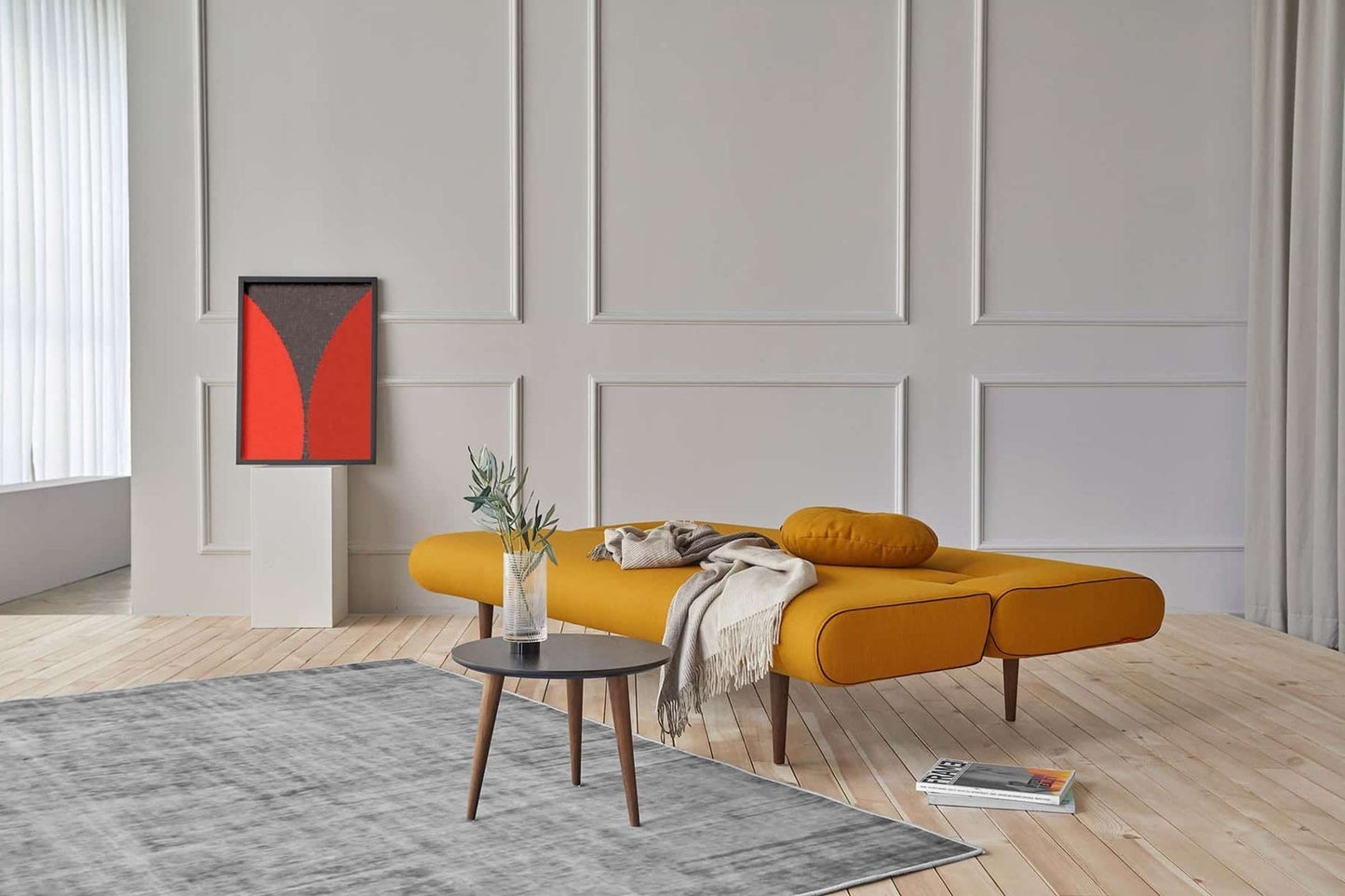 Unfurl Sofa Bed Elegance Burned Curry