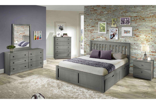 5 Drawer Chest Gray
