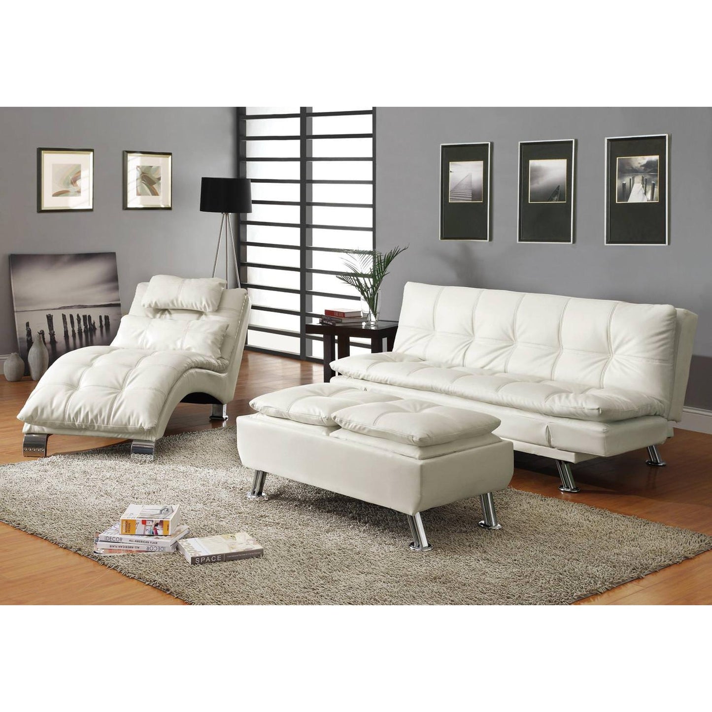 Sofa Bed in White
