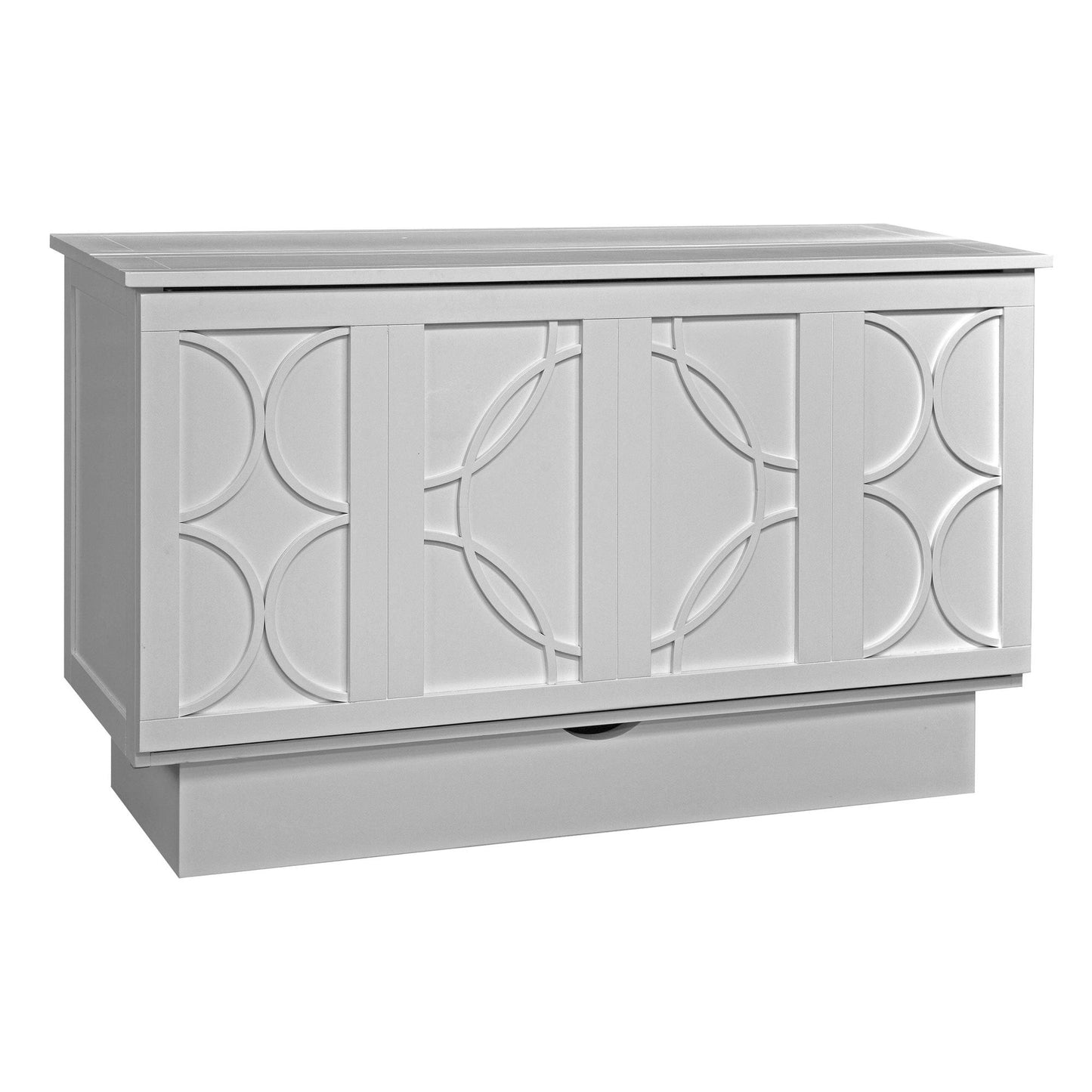 Brussels Murphy Cabinet Bed in White