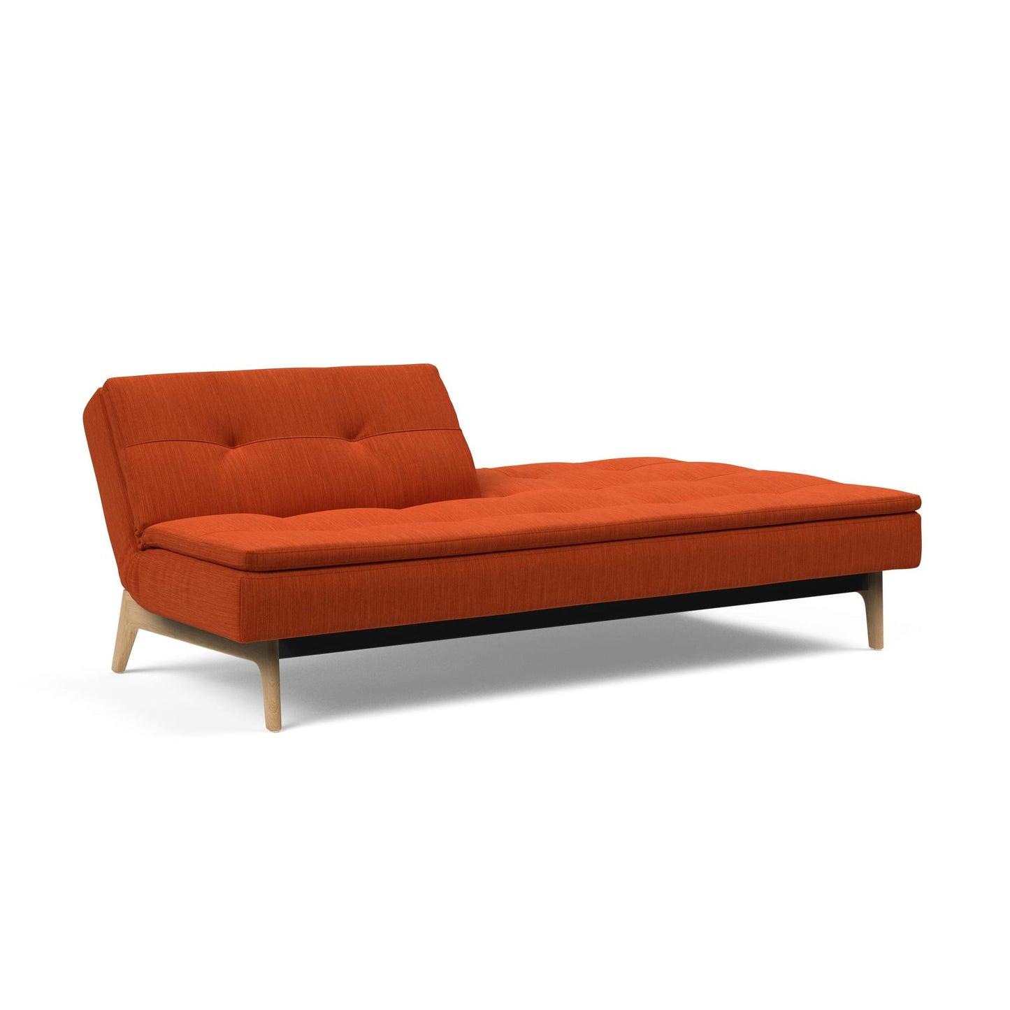 Dublexo Deluxe Sofa Bed w/Eik Legs in Elegance Paprika