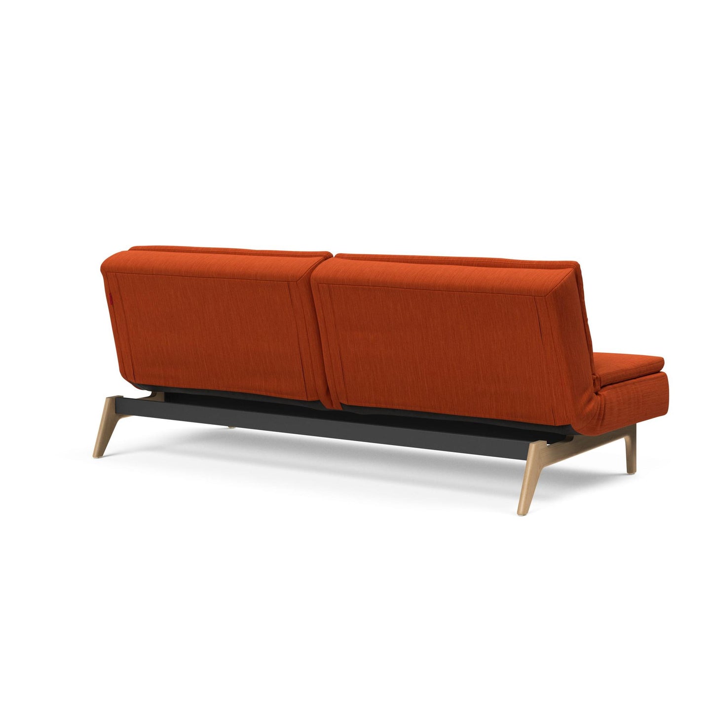 Dublexo Deluxe Sofa Bed w/Eik Legs in Elegance Paprika