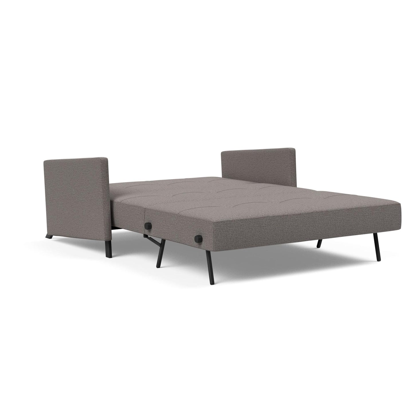 Cubed Deluxe Full Sofa Bed w/Arms in Mixed Dance Gray