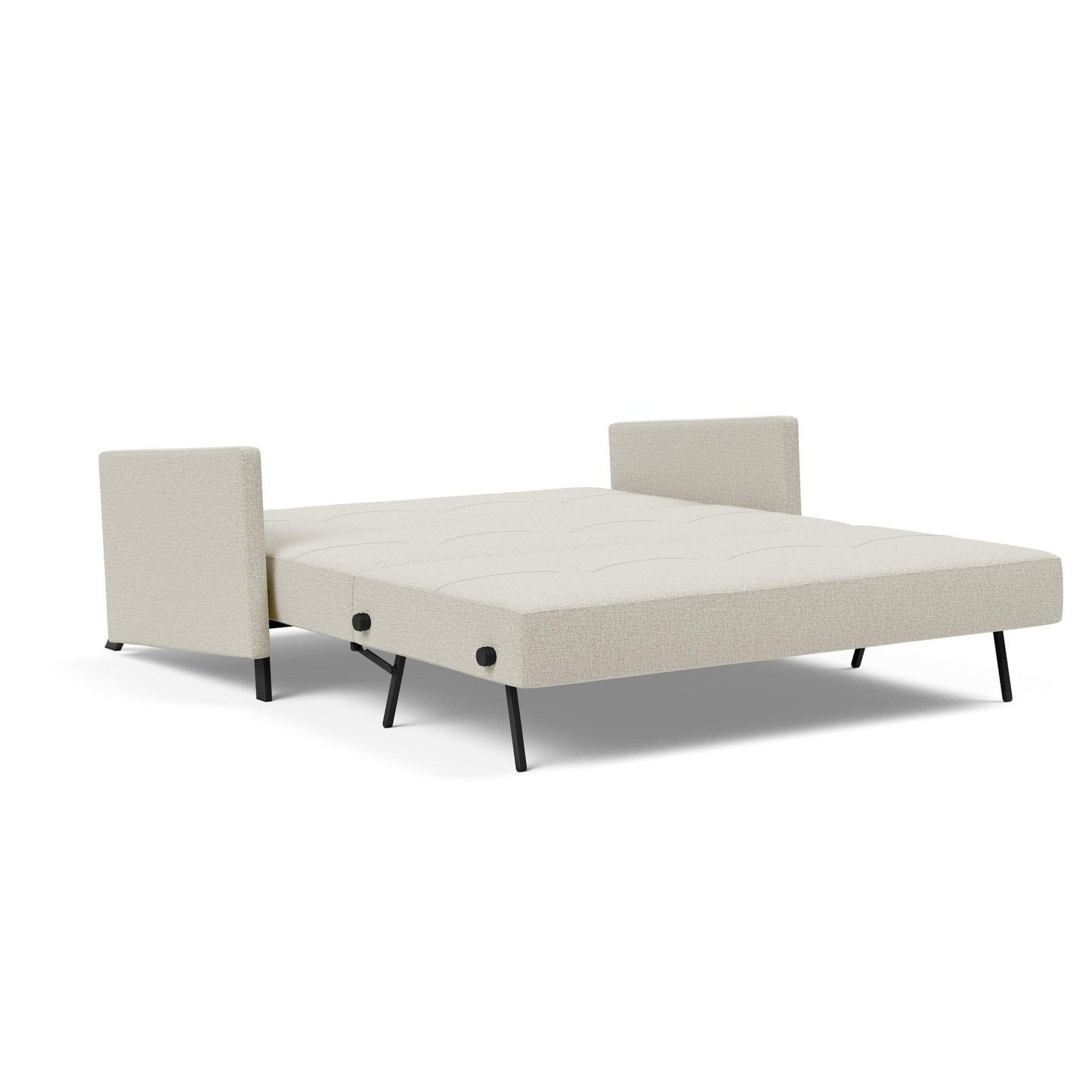 Cubed Deluxe Queen Sofa Bed w/Arms in Mixed Dance Natural