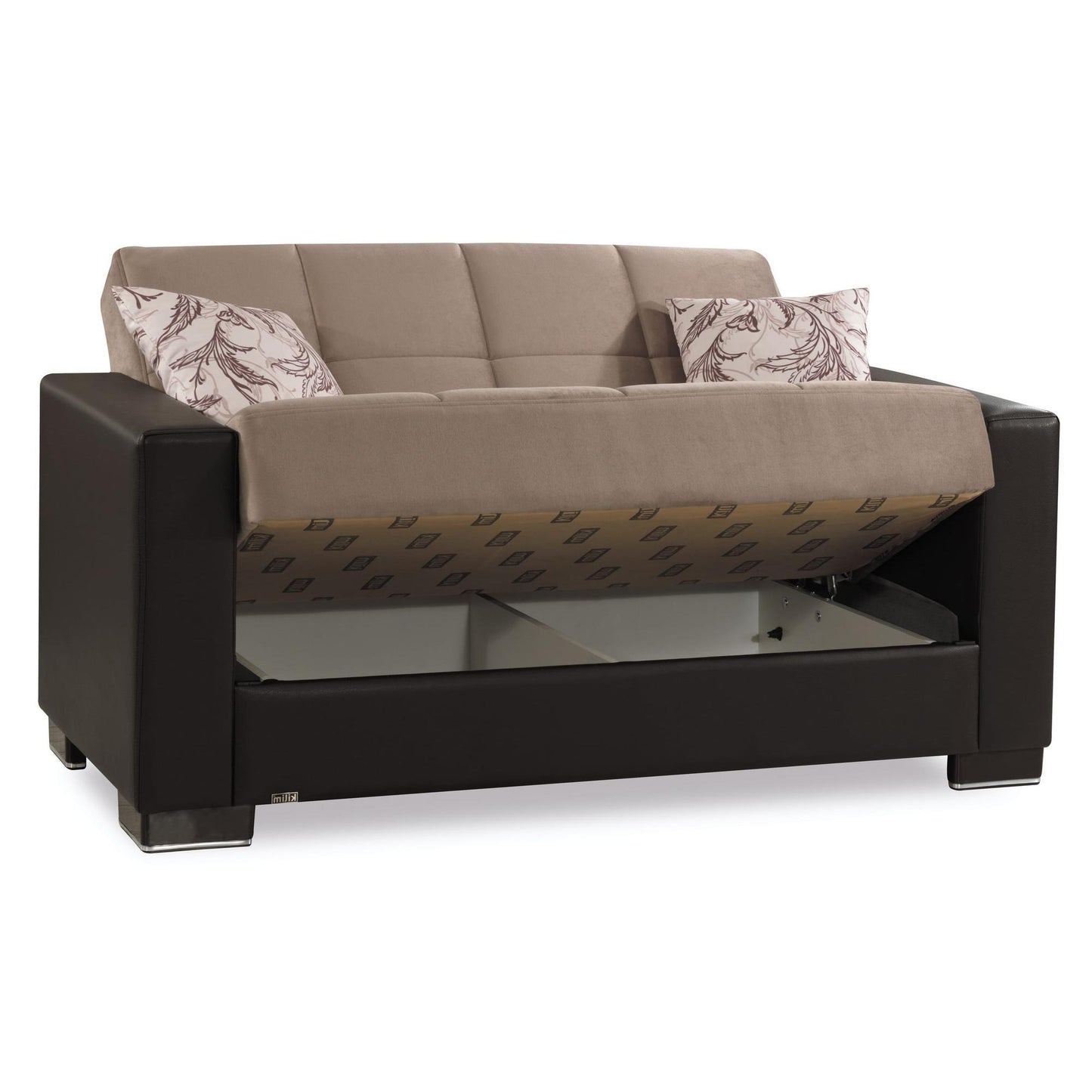 Armada Convertible Loveseat in Sand