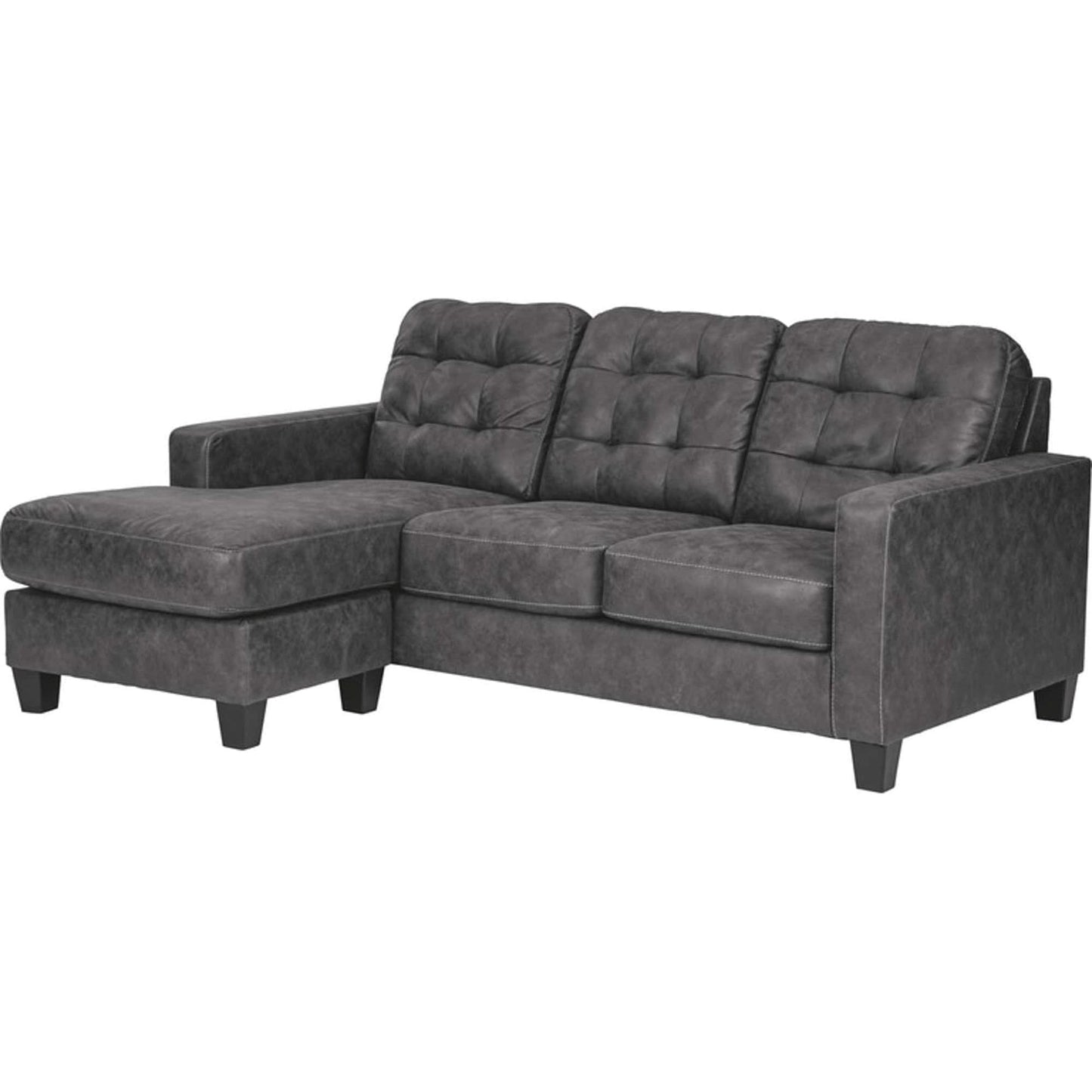 Venaldi Queen Sofa Chaise Sleeper in Gray