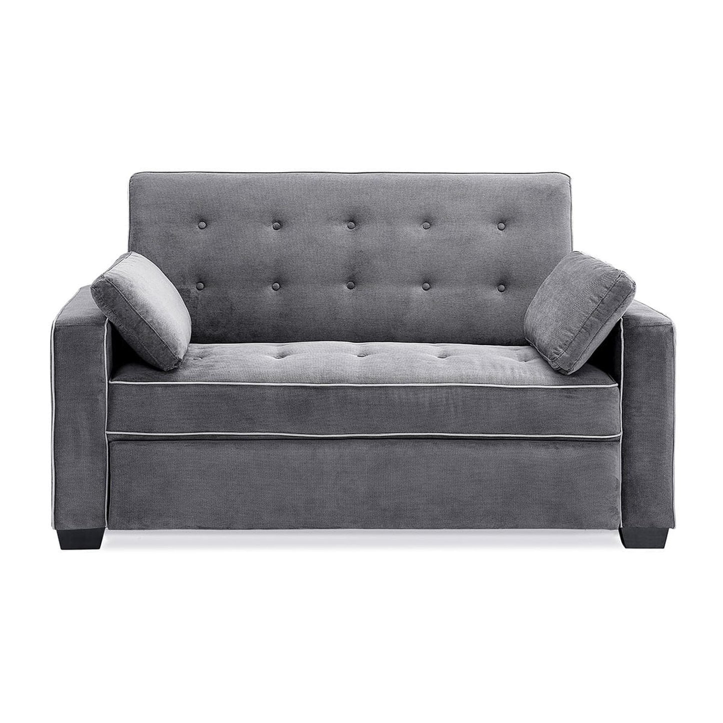 Augustine Loveseat Sleeper in Moon Gray