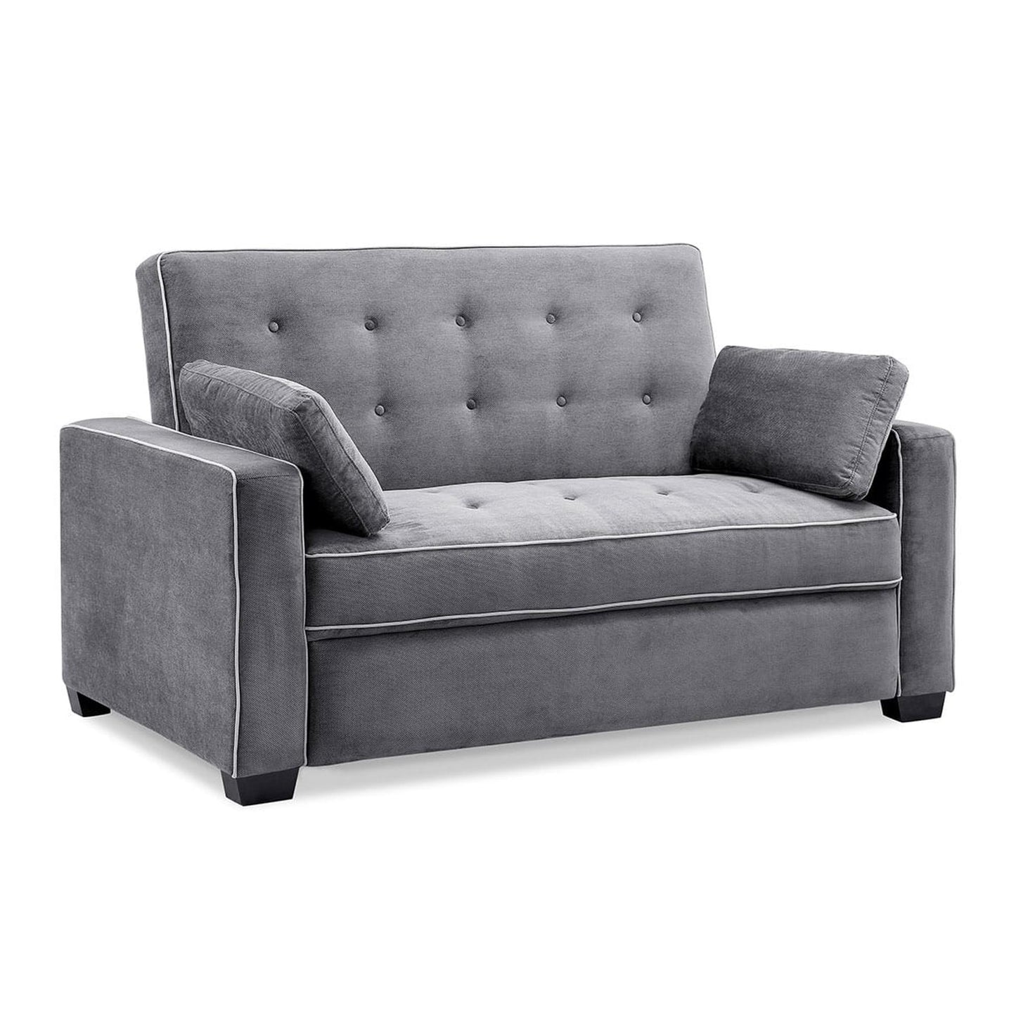 Augustine Loveseat Sleeper in Moon Gray