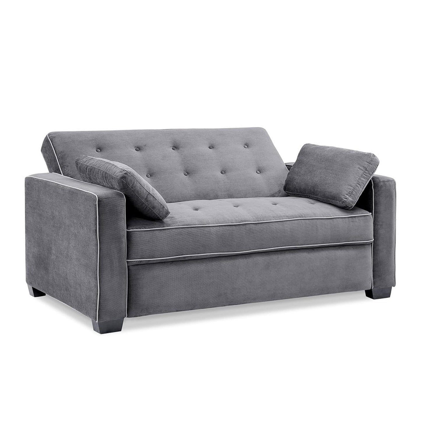 Augustine Loveseat Sleeper in Moon Gray