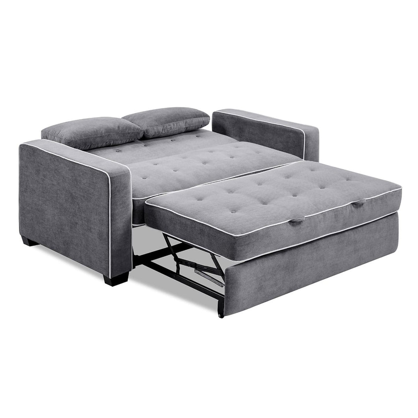 Augustine Loveseat Sleeper in Moon Gray