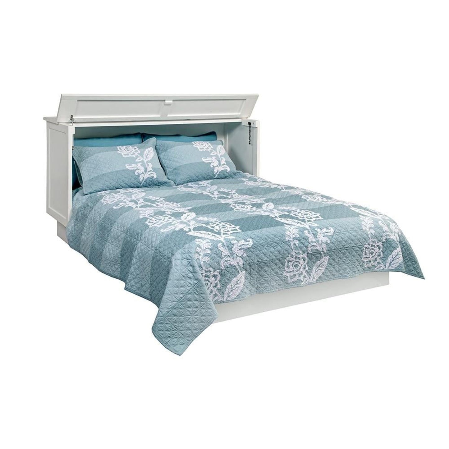 Brussels Murphy Cabinet Bed in White