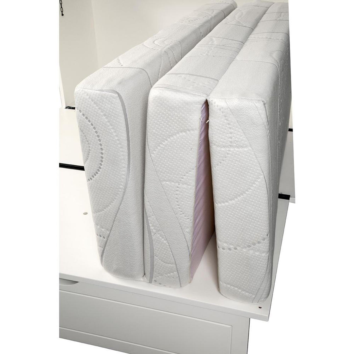 Brussels Murphy Cabinet Bed in White